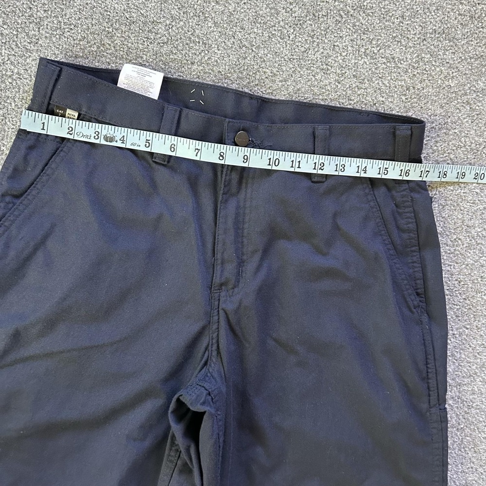 Carhartt FR Pants Mens 32x34 Navy Flame Resistant Carpenter Workwear Cargo P11 - Picture 7 of 14